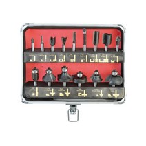 SMATO 트리머 날 세트 루터 비트 SM TB615 15PCS, 15개