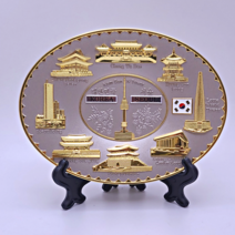 한국민예사 서울 관광지 주물 접시 벽걸이 장식 전통 관광 기념품 외국인 선물 Korean souvenir, 04 카퍼