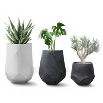 대용량 화분 야외 정원 화단 호텔 상업용 현대적, F47x93/cm/39x76cm/41x57cm