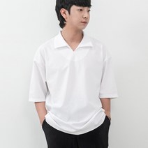 [키작은남자] 사니아 카라 반팔 티셔츠
