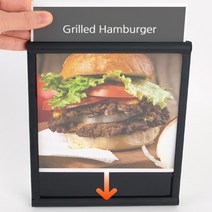 미용실가격표 커피숍 중국집 음식점 테이크아웃전문점, 사이즈