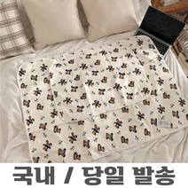 곰돌이 생리 방수 패드 매트 월경 이불 방수 침대 패드 여학생 여자