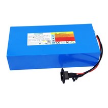 충전지 배터리 건전지 리튬 팩 60V 21Ah 16S7P 18650 1000-2500W 전기 자전거 스쿠터 바이크 오토바이 셀용 모터 고출력 고용량, [03] XT90 - DC