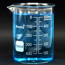 비이커 500ml 경질1급 내열강화 비커/과학 실험 키트 교구 도구 만들기