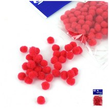 YOLOMAM 뿅뿅이 빨강8MM 미술반제품 스펀지주사위