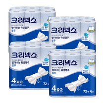 스카트 빨아쓰는 행주타올 72매 X 6롤 X 4팩 (1 728매), 4개