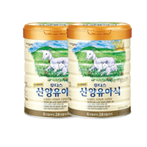 후디스 산양분유4단계 프리미엄 800g x 2개, 산양유아식 산양분유4단계 x2캔