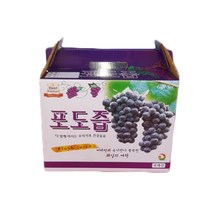 [늘샘농원] 천연포도즙 친환경 농법 재배 110ml x 50개입 임산부선물 효능, 1개