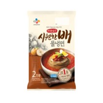 CJ 초간단 매콤달큰시원한배물냉면1940g(2인) 식사대용 청소년 아이들 여름별미 자취 혼밥 손님 생파, 11개