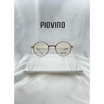 신제품 PIOVINO 피오비노 정품100% PV-DN26 COL.07 바이올렛&핑크 디노 작은원형 뿔테안경 누진다초점 고도근시 안경테추천