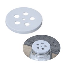 병뚜껑 속마개 6구 38mm (소금캡용) 플라스틱 양념병마개, 플라스틱-화이트