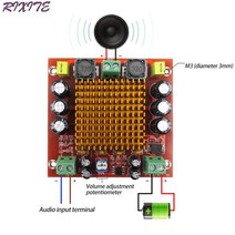 오퍼레이션 앰프 칩 디지털 증폭기 보드 tpa3116da tpa3116 150w d2 모노 채널 디지털 전원 오디오 증폭기 보드 xh m544 dc 12v 24v