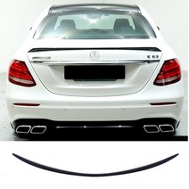 BENZ E클래스 카본 스포일러 W213 E63 스타일 신형 디자인 카본블랙[00381], 카본스포일러