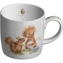 포트메리온 머그컵 유럽내수용 홈앤선물 MMOT5629-XS 사이 (다람쥐) 본차이나