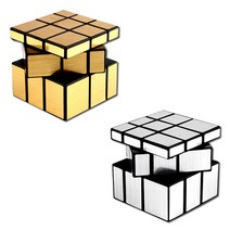 유닛키즈 매직 미러큐브 3X3큐브 333큐브, 골드