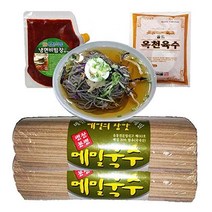 봉평원 메밀국수2kg+비빔장500g+육수5봉(셋트10인분), 단품