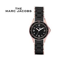 [해외]명품마크제이콥스시계 Marc Jacobs Watch MBM2564 Urethane Band Black Rose Gold NWT