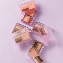 컬러 블라썸 멀티 블렌딩 팔레트 4종 택1, 02 뮤트브라운