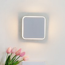 LED 트랜스 사각 8W 벽등 2color 포인트벽등, DS 화이트