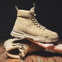 올라 남성용 하이킹 부츠 트렌디 한 빈티지 운동화 사막 방수 하이킹 신발 미끄럼 방지