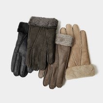 [메가쇼핑] 남자 양가죽 장갑 겨울 털안감 무스탕 손가락 털장갑 #3304Pick 겨울 방한용품