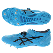 아식스 육상 스파이크 SP BLADE 9 1093A 137.402 올웨더 트랙 전용 100m ~ 400m 달리기 / 허들 종목 마린 블루 1093A137.402