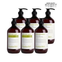 히말라야 허브 나드 레몬민트향 바디워시 900ml x2개+바디로션 900ml x4개, 없음