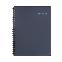 뮤직노트 악보파일 A4 100매 검정 주문제작, 단품