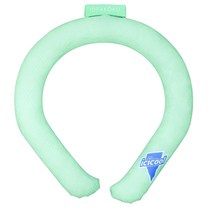 icicool 넥밴드 클래식 빗살, 연두