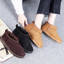 슈런 무빙 여자 퍼안감 털부츠 미니 숏부츠 방한화