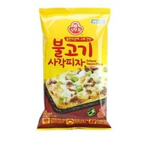 오뚜기 (냉동)오뚜기 불고기사각피자 96g, 7개