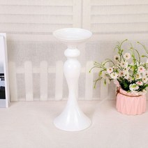 캔들 홀더 50 20 흰색 금속 캔들 홀더 캔들 스틱 웨딩 중심 꽃 연말 파티, 01 32cm, 01 01