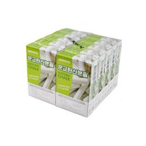 문교산업 탄산분필 백색 (1통)-100개입/분필