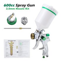 RP HVLP 중력식 스프레이건 전동 공구 세트 1.4mm 1.7mm 2.0mm 노즐 페인트건, 협력사, 2.0mm 스프레이 건 세트