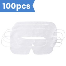 VR 헤드셋 vr 안경 컴퓨터 트래커 총 100pcs 용 범용 커버 액세서리 용 일회용 마스크 얼굴 보호 커버 패드, 협력사, 50pcs 흰색