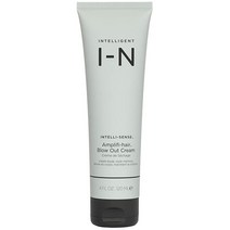Intelligent Nutrients Amplifi-hair 블로우 아웃 크림 - 이전의 스트레이트 헤어 세럼 - 열 보호 스타일링 크림 - 호호바 씨드 오일로 부드럽고 매끄러운, 4 Ounce