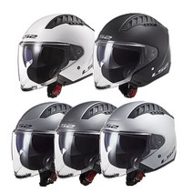 LS2 OF600 COPTER NARDO GREY 나르도 그레이 선바이저 오픈페이스헬멧, XLarge (61-62)
