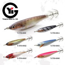 수평 에기/무늬오징어/토토슷테/갑오징어에기/쭈꾸미에기/문어낚시/야마시타토토슷테/쭈꾸미낚시, Y-TO-001