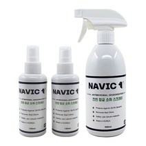 나빅 소취 스프레이 강아지 고양이 탈취제, 150ml 2병 + 500ml 1병