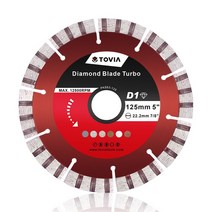 TOVIA-원형 다이아몬드 톱 블레이드 125mm 커팅 도자기 타일 세라믹 디스크 화강암 대리석 콘크리트 석재, 07 PAS63 115mm