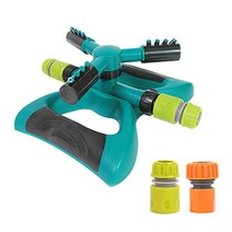 360도 나비형 스프링쿨러 세트 호스연결어댑터 포함, 2나비형쿨러세트-주황