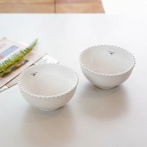 코스타노바 화이트펄 시리얼볼 16cm