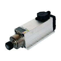 스핀들 조각기계 수냉식 절단 고온 고속 모터 CNC, 2.2KW 4 베어링 원형 공냉식