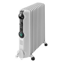 드롱기 라디에이터 DeLonghi Radia S 컴포트 온도 기능 가정용 사무실 난방기, 12핀