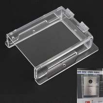 다다몰 디지털도어락 번호키 보조키 손잡이 강화유리 초인종 레인커버 방수커버 도어록, 6.레인커버 초인종