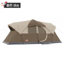 콜맨 Coleman 웨더마스터 아웃도어 텐트 10인용 브라운 406923