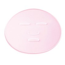 메이크업세트 재사용 가능한 얼굴 마스크 플레이트 과일 야채 기계 제조 업체 명확한 실리콘 금형 트레이 만들기 DIY 도구, [02] pink