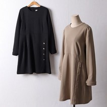 아이우먼 빅사이즈 201 사이드버튼모던원피스 DIRI037