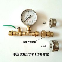 온열 분수기 유량계 대전 스마트 전자 열화상기 물샘 열화상카메라, T02-수압 시험 1inch1.2inch고정