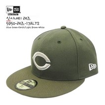 뉴에라 [슈즈네][정품] MLB 어센틱 신시내티 레즈 얼트2 야구모자 59FIFTY 메이저리그 선수모자 미국직배송